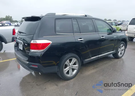 2013 Toyota Highlander Limited V6 from USA, damaged, VIN 5TDYK3EH8DS120984